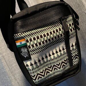 Ethnotek Shoulder Bag and Accessories Pouch set